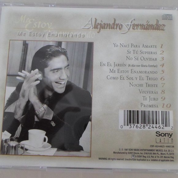 Alejandro Fernández - Me Estoy Enamorando - Picture 3 of 4